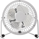 Nedis Metal Mini Fan Λευκό