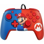 PDP Faceoff Deluxe+ Ενσύρματο Gamepad για Switch Mario