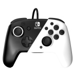 PDP Faceoff Deluxe+ Ενσύρματο Gamepad για Switch Black & White