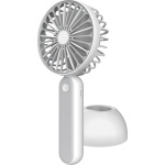 Platinet Rechargeable Desk Fan 1200 mah Ανεμιστηράκι Χειρός USB Επαναφορτιζόμενο Γκρι - Image 2