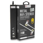 Metal Stereo Hi-Fi Handsfree M13 Silver - Image 2