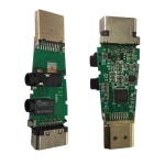 POWERTECH αντάπτορας HDMI 19pin σε VGA CAB-H076, audio jack, USB power - Image 5