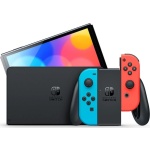 Nintendo Switch OLED (Neon Blue & Red) - Image 2