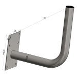 VIKAR Βάση τοίχου 22013, Φ33x250mm x2mm - Image 2