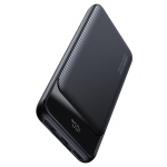 USAMS power bank US-CD198, 3x θύρες εξόδου, 10000mAh, 10W, μαύρο - Image 3