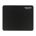 DELOCK mouse pad 12005, 22x18x0.2cm, μαύρο