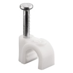 GOOBAY ρόκα στήριξης καλωδίων 17077, 5mm, λευκό, 100τμχ