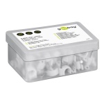 GOOBAY ρόκα στήριξης καλωδίων 17080, 8mm, λευκό, 100τμχ - Image 5