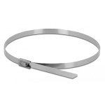 DELOCK μεταλλικός σφιγκτήρας καλωδίων 18770, 500x4.6mm, 10τμχ - Image 2