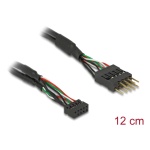 DELOCK καλώδιο USB 2.0 10-pin 2mm σε 2.54mm 41977, 480 Mbps, 12cm - Image 2