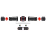 GOOBAY σύνδεσμος καλωδίων CAT 6 44415, UTP, αδιάβροχος, toolfree - Image 2