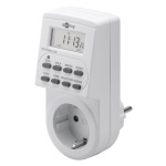 GOOBAY ψηφιακός χρονοδιακόπτης ρεύματος 51277, λευκός