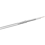 GOOBAY καλώδιο κεραίας 51510, 100dB, 75Ω, CCS, 25m, λευκό