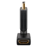 GOOBAY αντάπτορας HDMI 51721, 180° περιστρεφόμενος, 4K/60Hz, μαύρος - Image 3