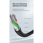 CABLETIME καλώδιο USB-C σε USB U323A, 3A, 480Mbps, 0.25m, μαύρο - Image 4