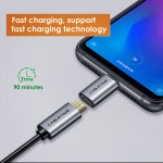 CABLETIME αντάπτορας USB-C σε micro USB CT-CMMCBF, 480Mbps, γκρι - Image 3