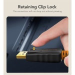 CABLETIME καλώδιο DisplayPort CT-01G, 4K/60Hz, 1m, μαύρο - Image 3