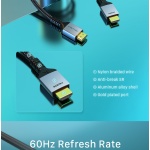 CABLETIME καλώδιο HDMI 2.1 CT-HM8K, 8K/60Hz, 48Gbps, 28AWG, 3m, μαύρο - Image 4