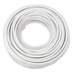 MABIKAL καλώδιο κεραίας 75Ohm, 1mm, 100m, λευκό