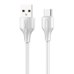 LDNIO καλώδιο USB-C σε USB LS540, 2.4A, 20cm, λευκό
