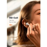 LDNIO earphones με θήκη φόρτισης T03, True Wireless, HiFi, Φ13mm, λευκά - Image 4