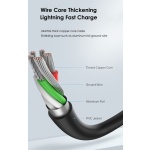 CABLETIME καλώδιο USB-C σε USB CT-CMAMN1, 3A, 480Mbps, 2m, μπλε - Image 4