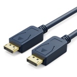 CABLETIME καλώδιο DisplayPort CT-01G, 4K/60Hz, 18 Gbps, 0.5m, μπλε