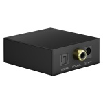 GOOBAY μετατροπέας ήχου 58493, Coaxial/Toslink σε 2x RCA, μαύρος - Image 2