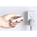 GOOBAY ασύρματο τηλεχειριστήριο 58691, για αντάπτορα ρεύματος, λευκό - Image 2