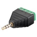 GOOBAY βύσμα 3.5mm σε Terminal Block 4-pin 59198