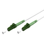 GOOBAY καλώδιο οπτικής ίνας LC-APC 59584, Singlemode OS2, 1m, λευκό