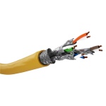 GOOBAY καλώδιο δικτύου 61126, CAT 8.1 S/FTP, copper, GHMT, 25m, κίτρινο - Image 2