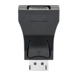 GOOBAY αντάπτορας DisplayPort σε VGA 63489, gold-plated, μαύρος