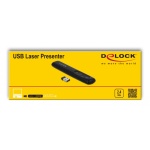 DELOCK Τηλεχειριστήριο παρουσιάσεων 64092 με laser, ασύρματο, έως 30m - Image 4