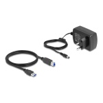 DELOCK docking station για 2.5" ή 3.5" SATA HDD/SSD 64183, 2 θέσεων, με card reader, 5Gbps, clone function, μαύρο - Image 4