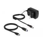 DELOCK docking station για 2.5" ή 3.5" SATA HDD/SSD 64187, 2 θέσεων, 5Gbps, clone/erase function, μαύρο - Image 4