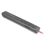 DELOCK τηλεχειριστήριο παρουσιάσεων 64250 με laser & πλήκτρα, 30m, γκρι - Image 2