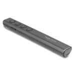 DELOCK τηλεχειριστήριο παρουσιάσεων 64250 με laser & πλήκτρα, 30m, γκρι - Image 3