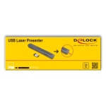 DELOCK τηλεχειριστήριο παρουσιάσεων 64250 με laser & πλήκτρα, 30m, γκρι - Image 5
