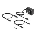 DELOCK docking station για M.2 NVMe/SATA ή 2.5"/3.5" SSD/HDD 64253, 10Gbps, μαύρο - Image 3