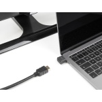 DELOCK αντάπτορας USB-C σε HDMI 64256, 4K/30Hz, μαύρος - Image 2