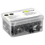 GOOBAY ρόκα στήριξης καλωδίων 64678, 5mm, μαύρο, 100τμχ - Image 5