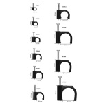 GOOBAY ρόκα στήριξης καλωδίων 64679, 6mm, μαύρο, 100τμχ - Image 4