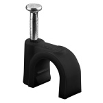 GOOBAY ρόκα στήριξης καλωδίων 64681, 8mm, μαύρο, 100τμχ