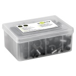 GOOBAY ρόκα στήριξης καλωδίων 64683, 10mm, μαύρο, 100τμχ - Image 5