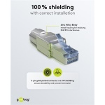 GOOBAY βύσμα RJ45 65939, CAT 6A STP, tool-free, ασημί - Image 4