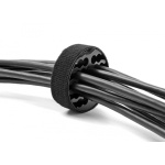 DELOCK οργανωτής καλωδίων 66057 με δεματικό τύπου velcro, 24 καλωδίων - Image 2