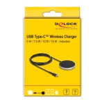 DELOCK ασύρματος φορτιστής 66467, 15W, μαγνητικός, μαύρος - Image 3