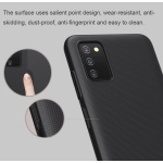 NILLKIN θήκη Super Frosted Shield για Samsung Galaxy A03S/A037G, μαύρη - Image 2
