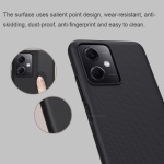NILLKIN θήκη Super Frosted Shield για Xiaomi Redmi Note 12 5G, μαύρο - Image 2